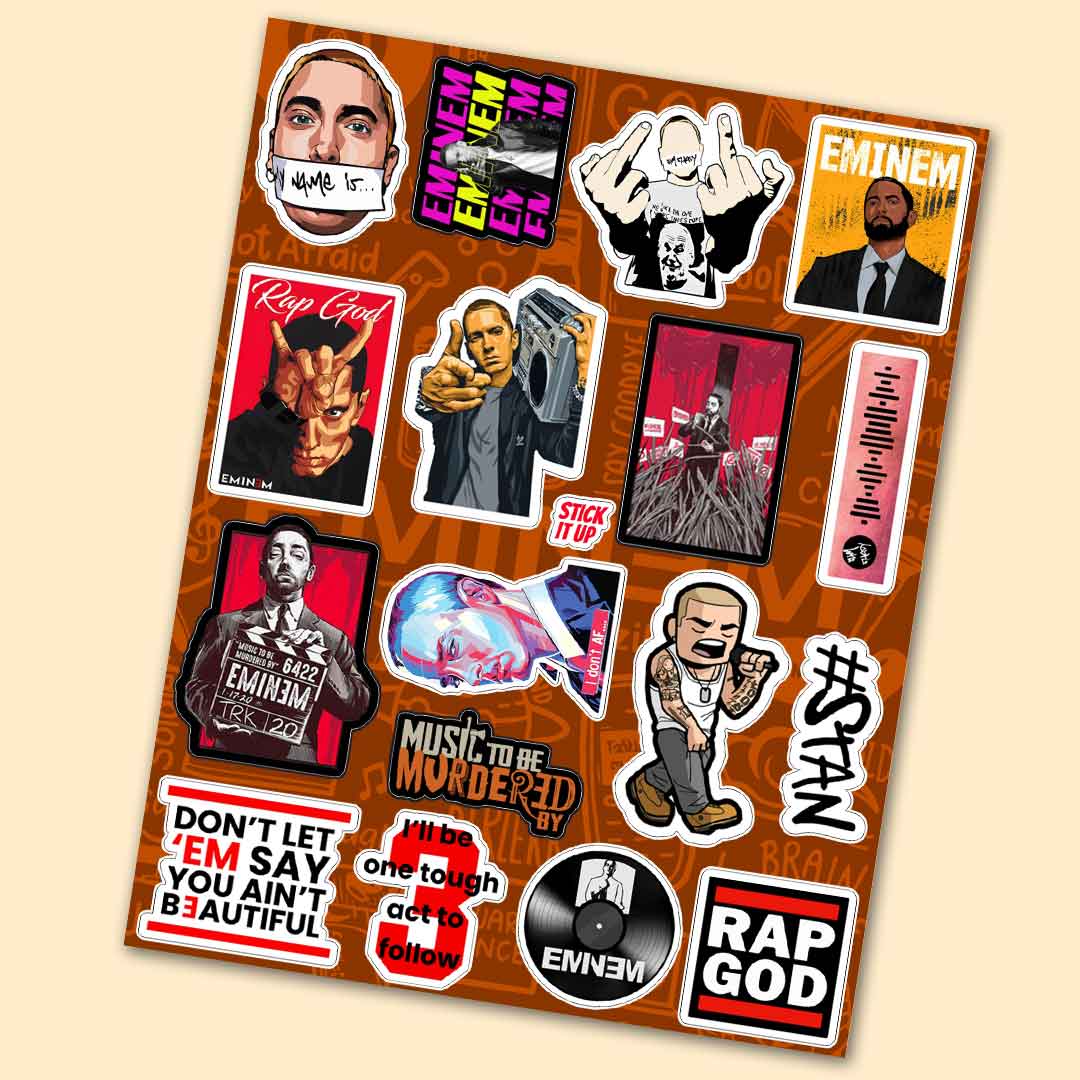 The Quirky Stickers Sheet - Buy best quality stickers, sticker Sheets and  laptop skins only at