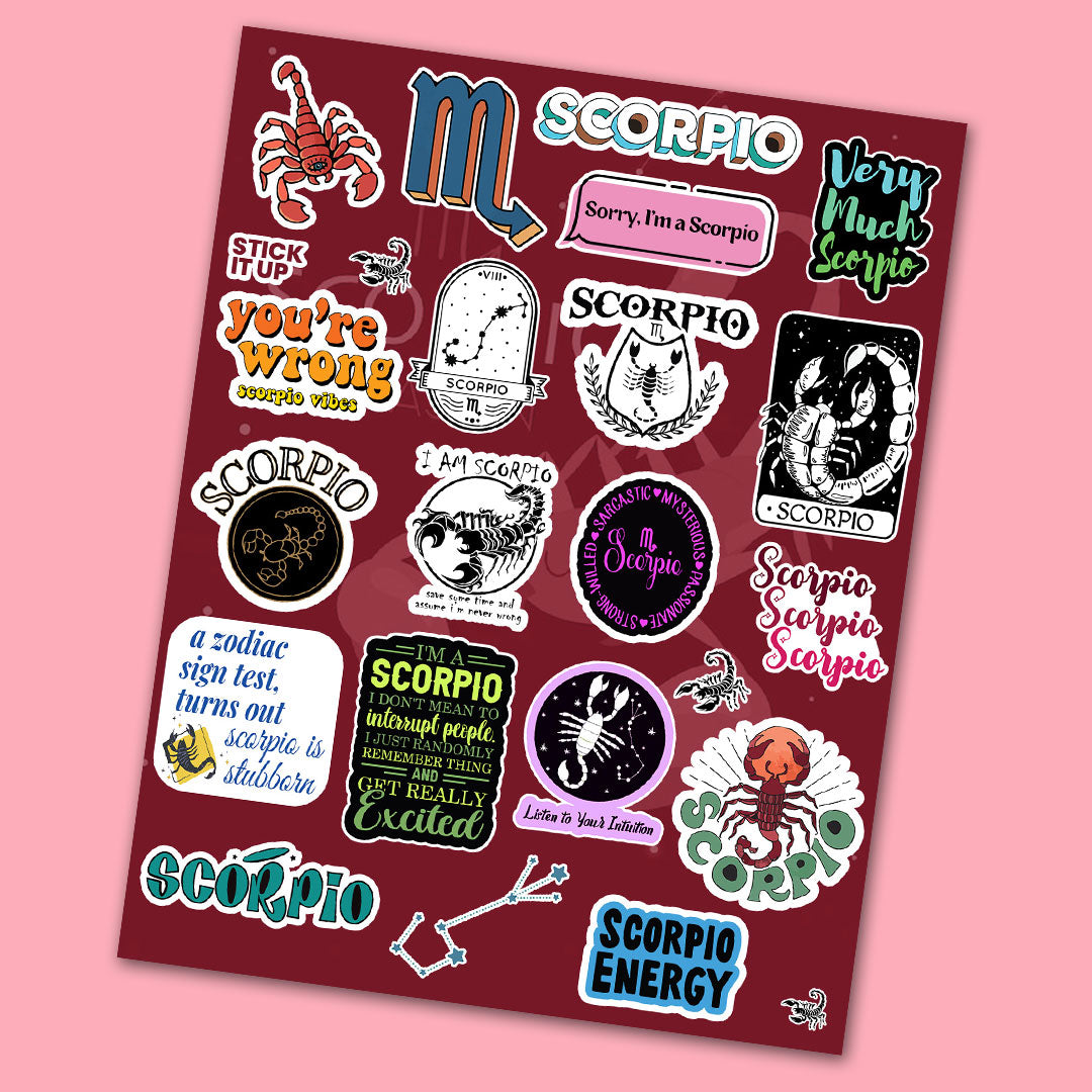 The Quirky Stickers Sheet - Buy best quality stickers, sticker Sheets and  laptop skins only at