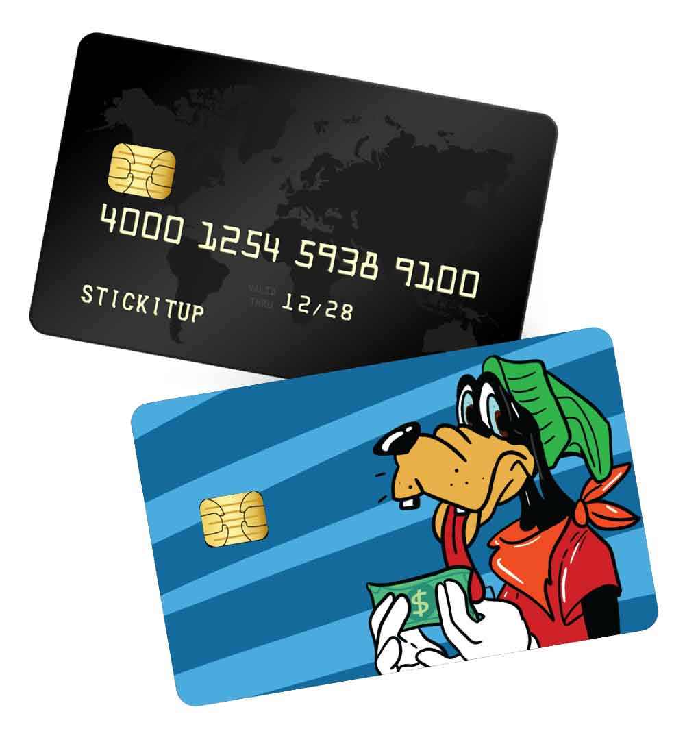 Gold Doodle - Debit & Credit Card Skin