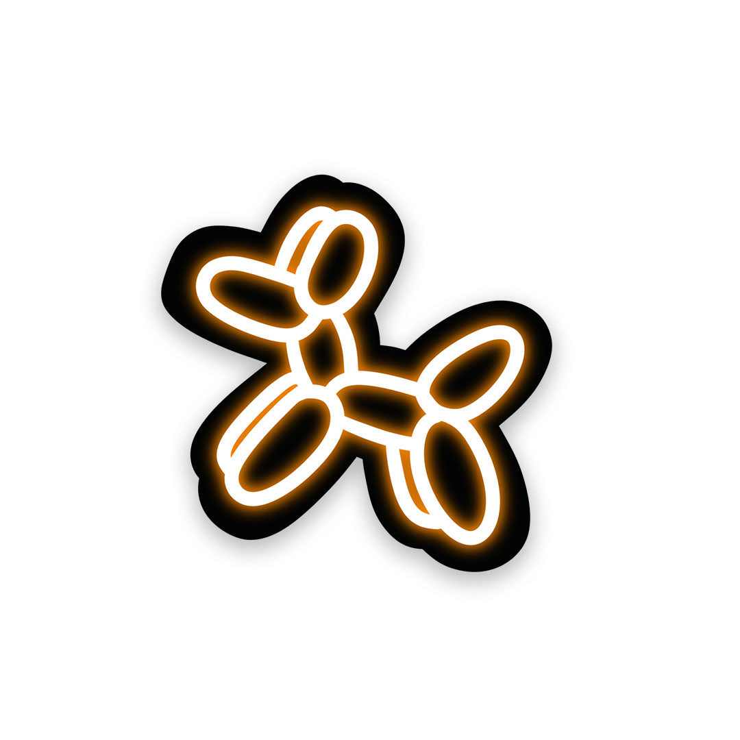 Neon Balloon dog Sticker – STICK IT UP