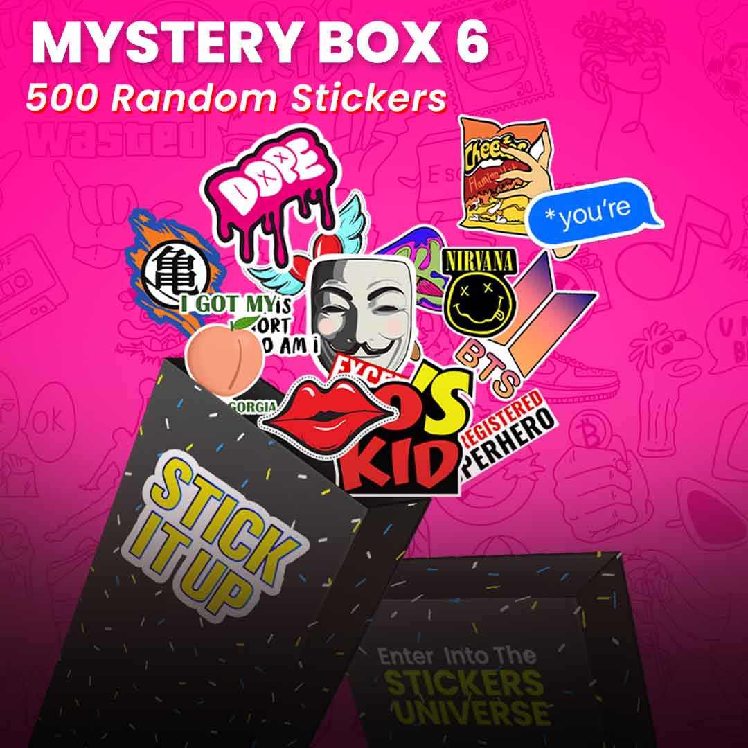 MYSTERY PACK 25 Random Stickers 