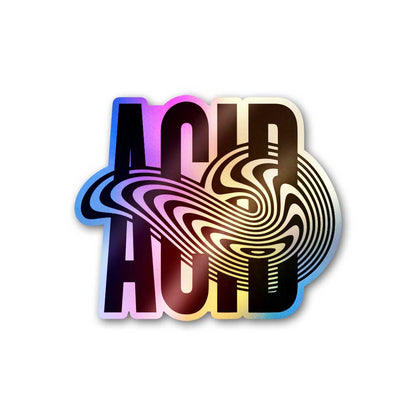 Acid Holographic Sticker