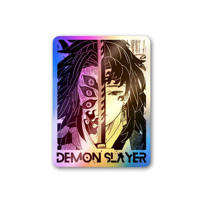 Demon Slayer Holographic Sticker