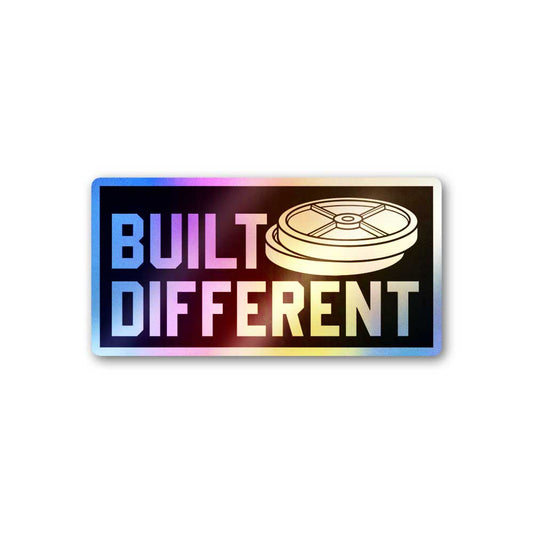 Build Different Holographic Sticker