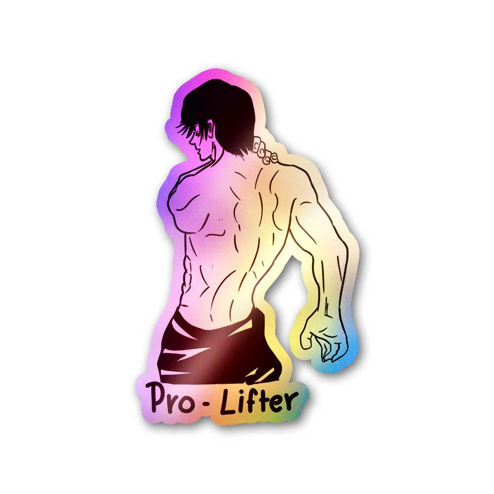 Pro Lifter Holographic Sticker