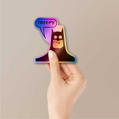 Creepy Holographic Sticker