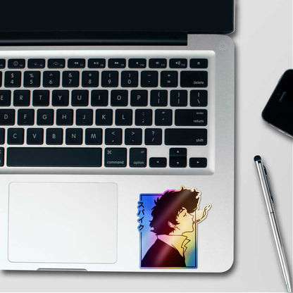 Cowboy Bebop Holographic Sticker