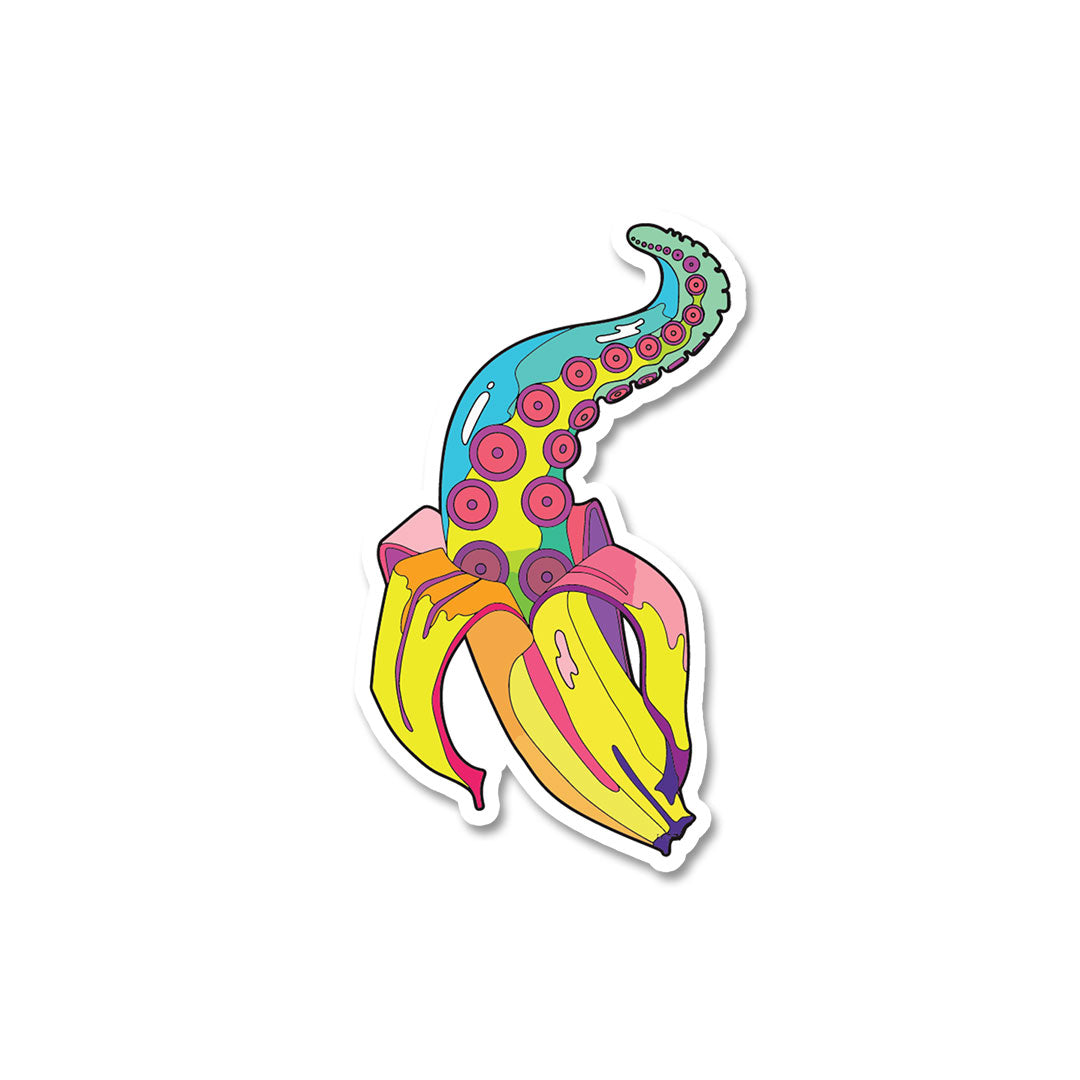 Tripy Banana Sticker