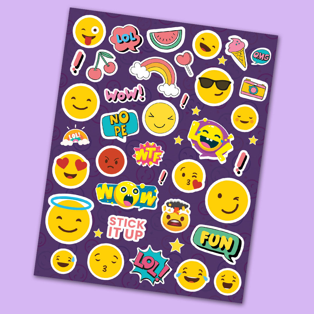 The Quirky Stickers Sheet - Buy best quality stickers, sticker Sheets and  laptop skins only at