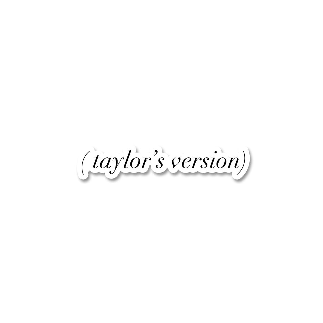 Taylors Version Sticker - Buy best quality stickers, sticker packs and ...