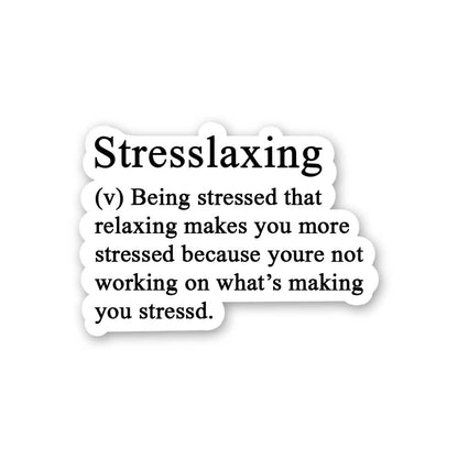 Stresslaxing Sticker