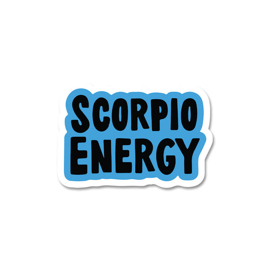 Scorpio Energy Sticker