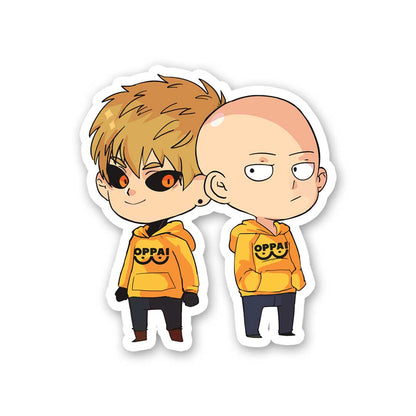 Saitama Oppai Sticker