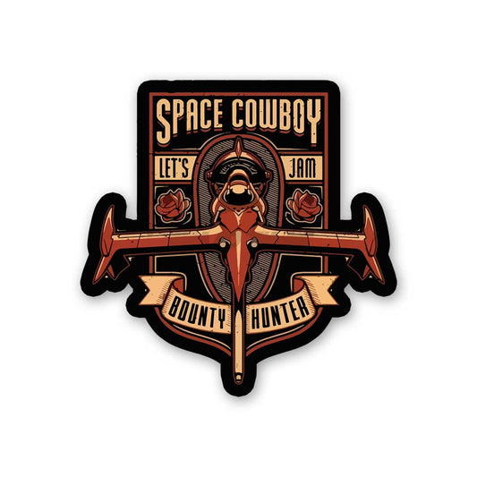 Space Cowboy Sticker