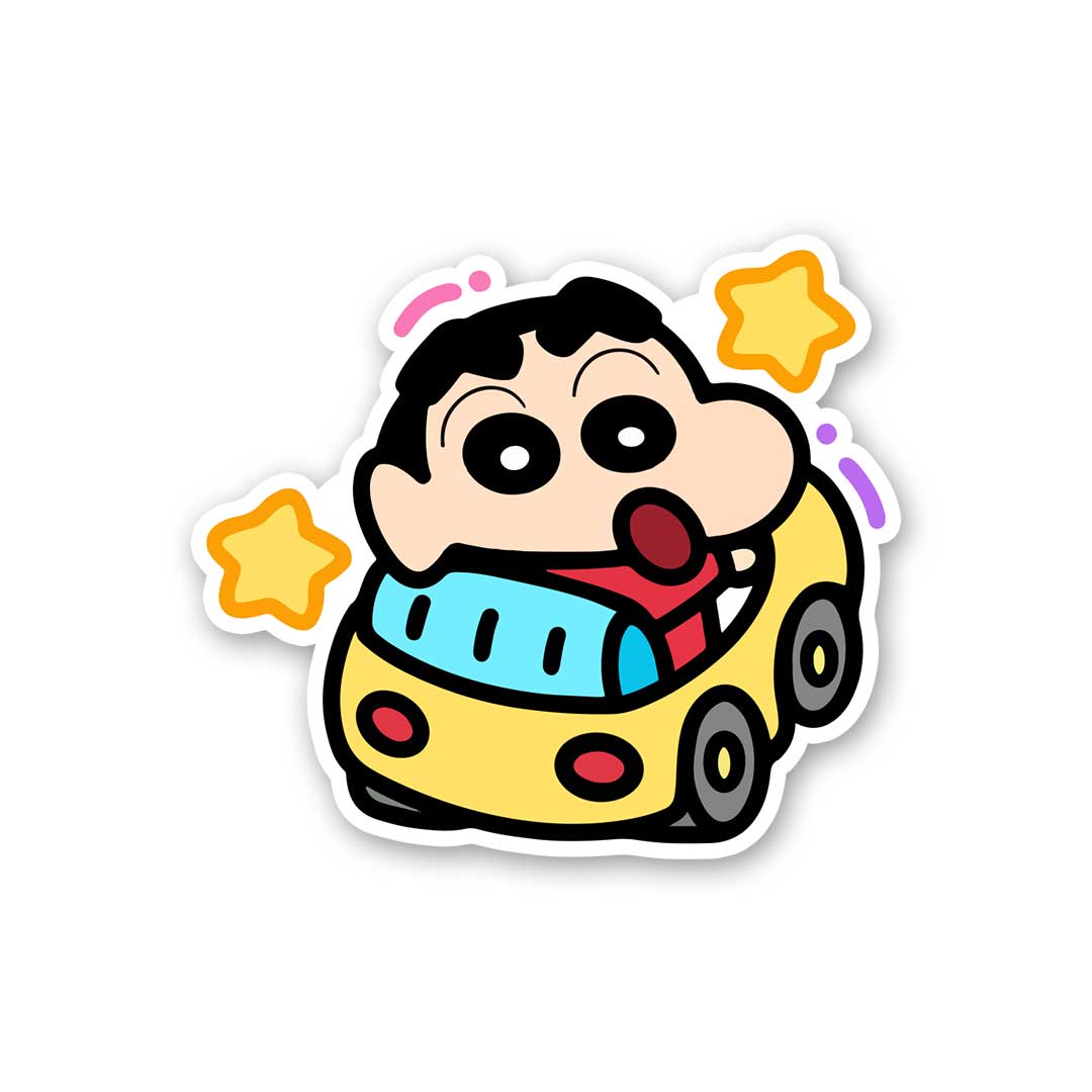 Shinchan Car Sticker