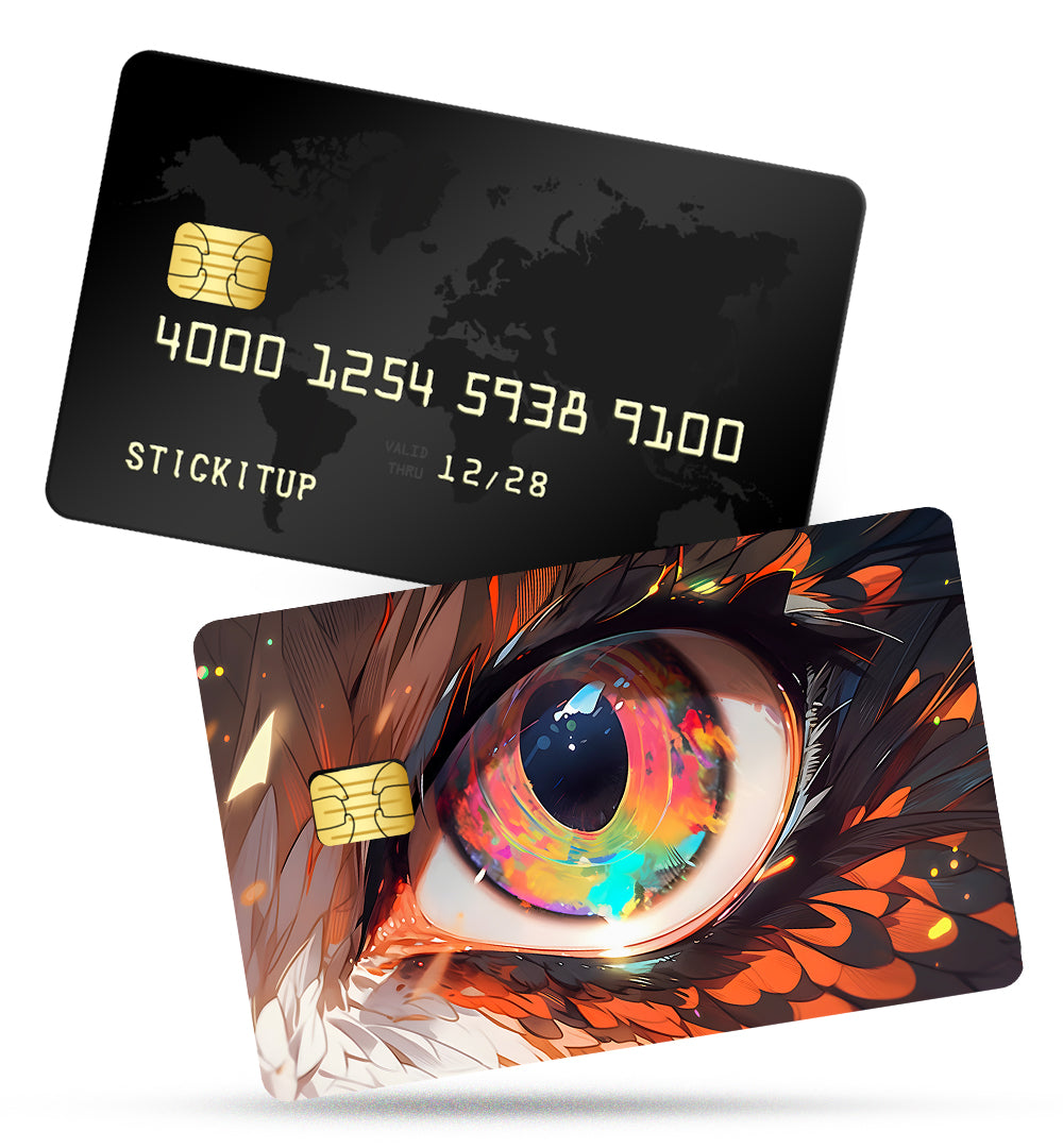 Intense Focus Credit Card Skin