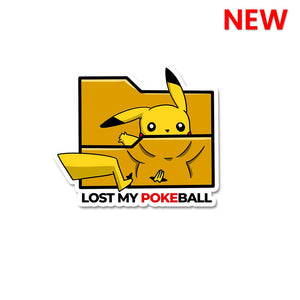 Lost My Pokeb  Sticker
