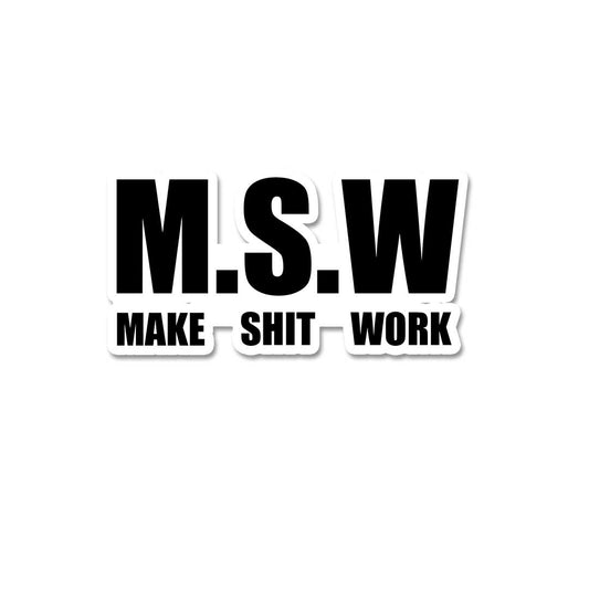 Msw  Sticker