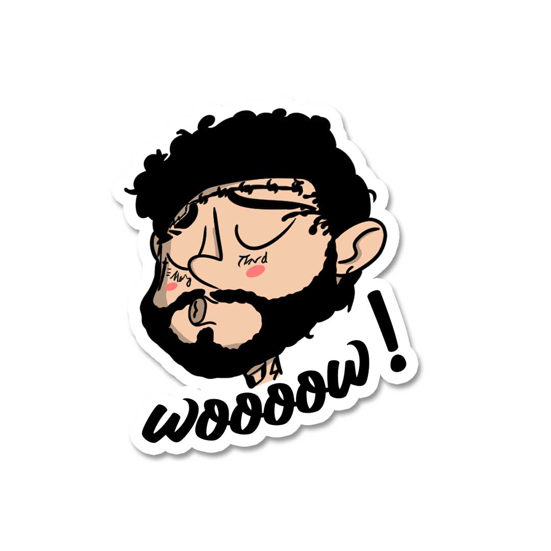 Posty Wow Sticker