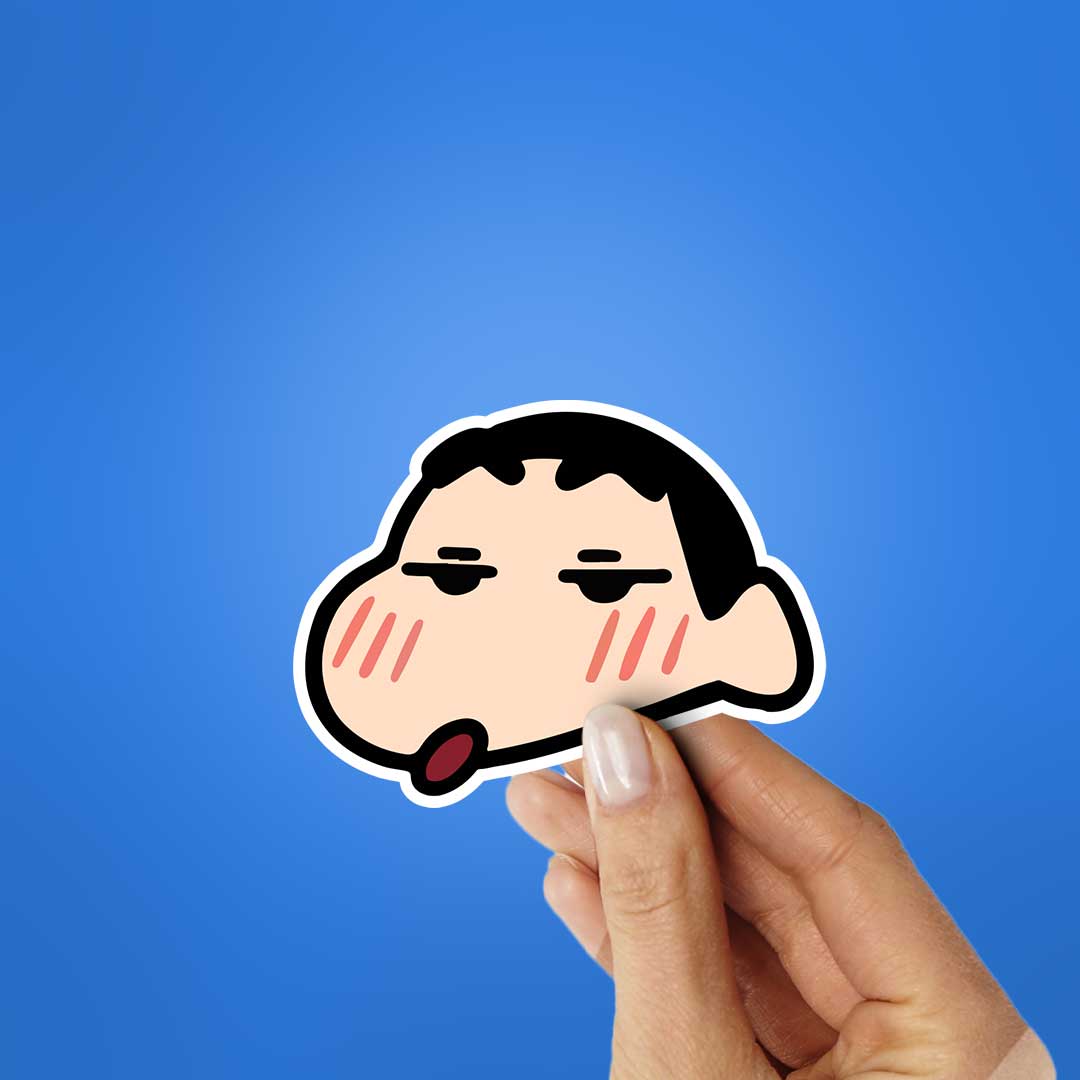 Shy Shinchan Sticker