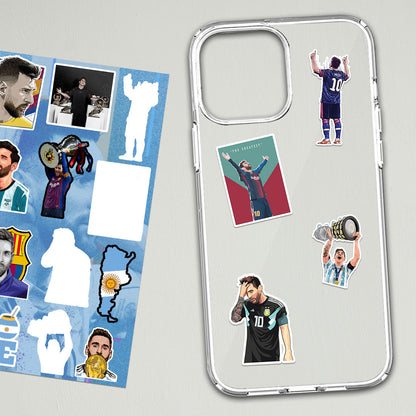 Messi mini sticker sheet