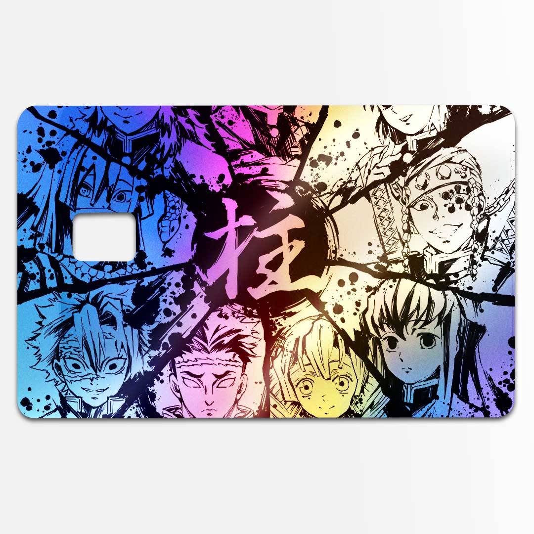 Demon Slayer Holographic Credit Card Skin