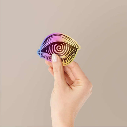 Treppy Eye Holographic Stickers | STICK IT UP