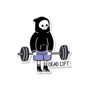 Skull Dead Lift Sticker