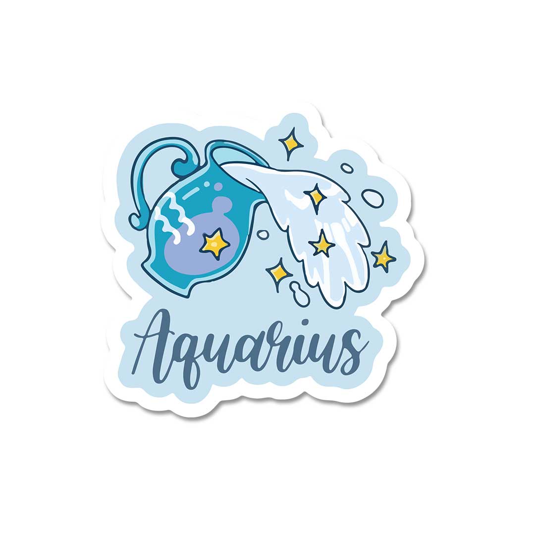 Aqaurious Energy  Sticker