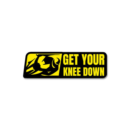 Get Your Knee Down Sticker