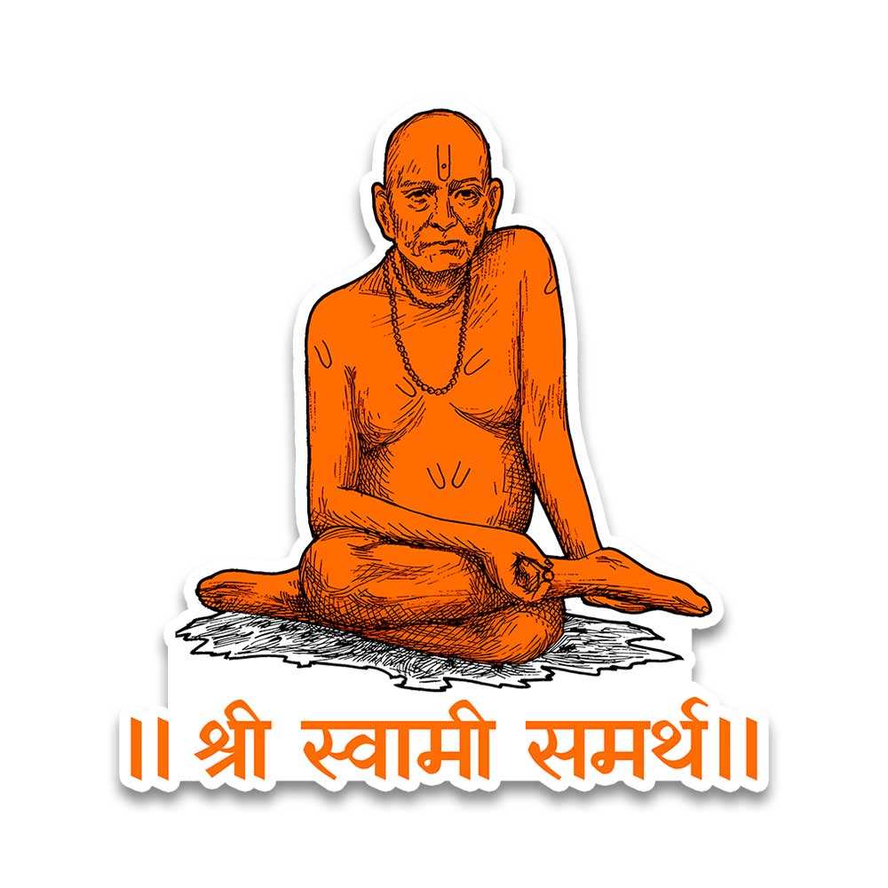 Swami Samarth Bumper Sticker