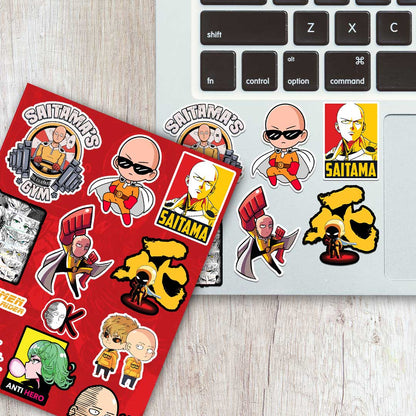 One Punch Mini Sticker Sheet