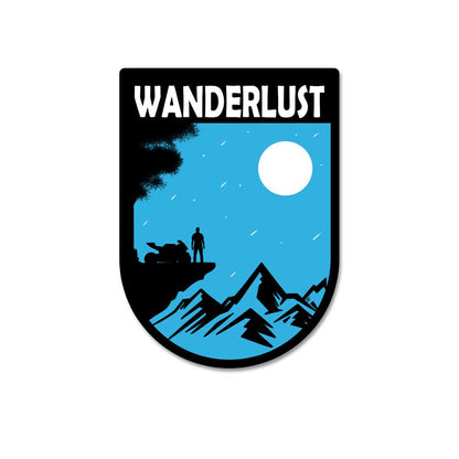 Wanderlust  Sticker