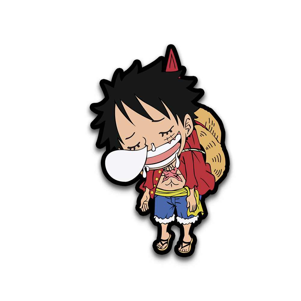 Sleeping Luffy Bumper Sticker | STICK IT UP