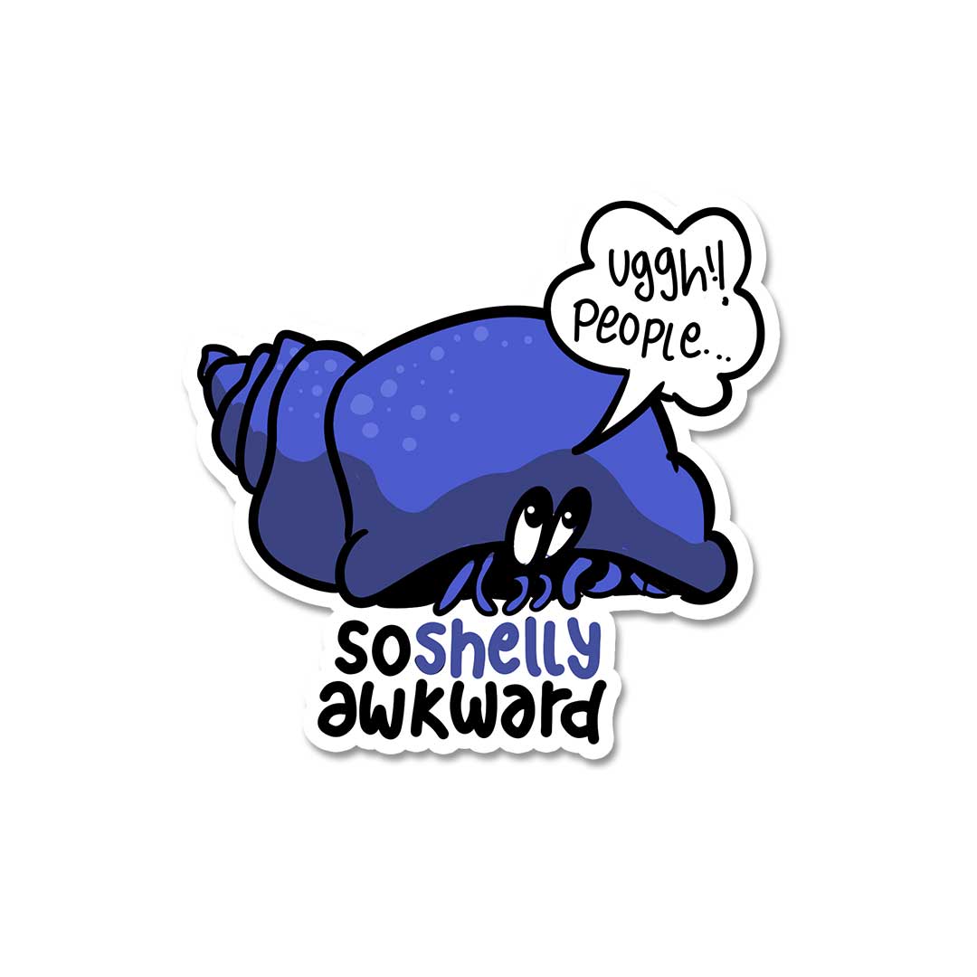So Shelly Awkward  Sticker