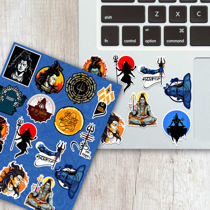 Lord Shiva Mini Sticker Sheet