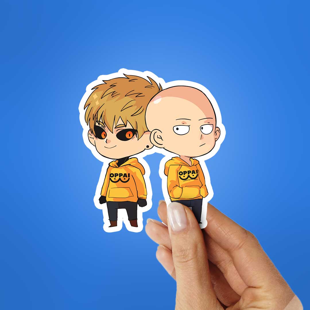 Saitama Oppai Sticker