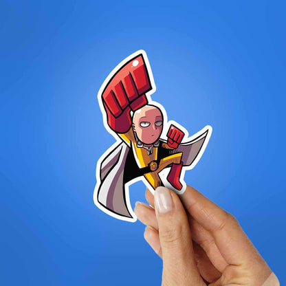 Saitama Punch Sticker