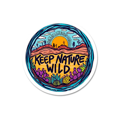Keep Nature Wild  Sticker