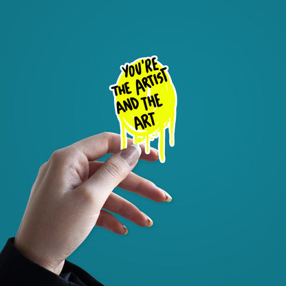 You are the artist Sticker