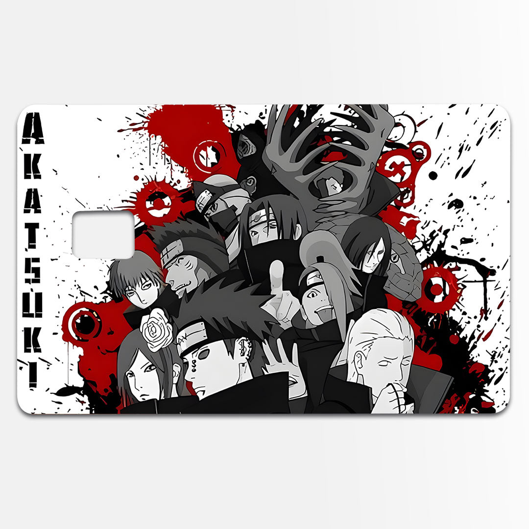 Clan Akatsuki Credit Card Skin