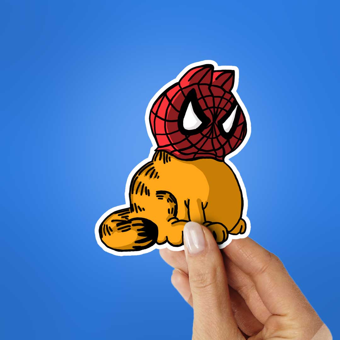 Spider Cat Sticker