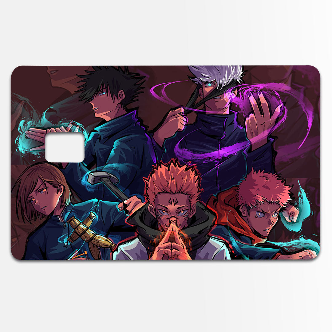 Jujutsu Kaisen Attacks Credit Card Skin