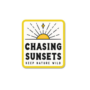 Chasing Sunset  Sticker