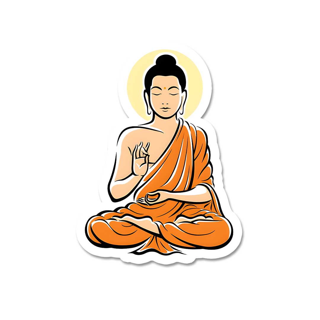 Gautam Buddha  Sticker