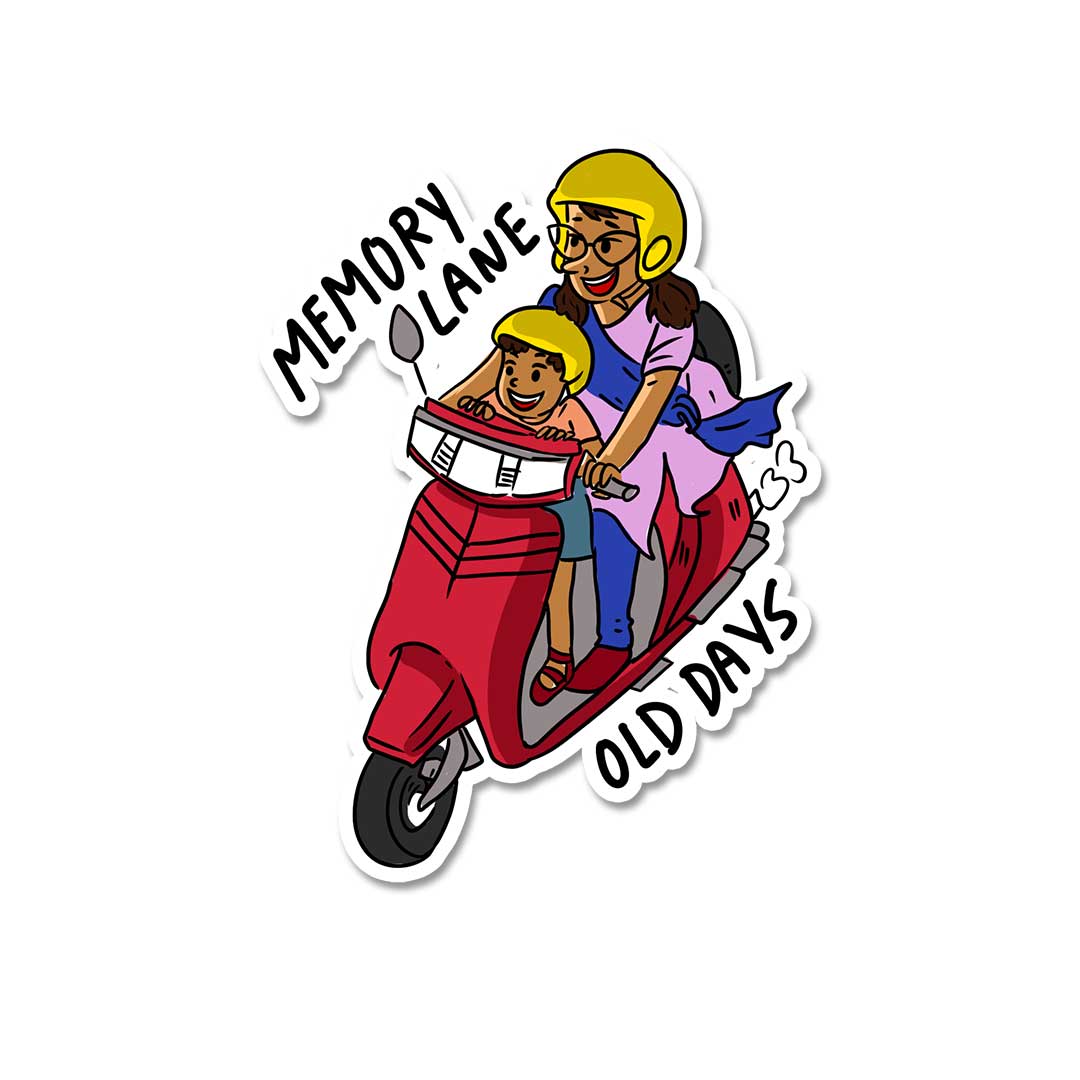 Memory Lane  Sticker