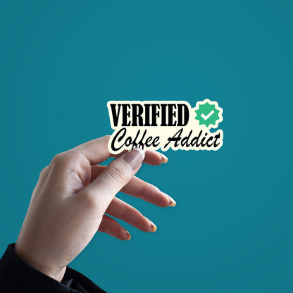 Coffee Addict Sticker