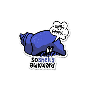 So Shelly Awkward  Sticker