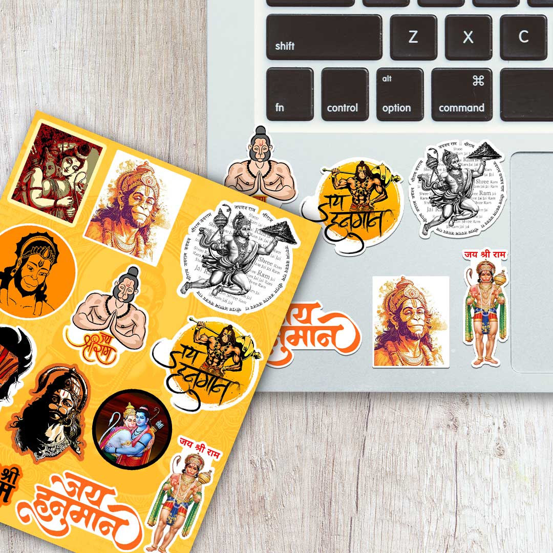 Hanuman Mini Sticker Sheet