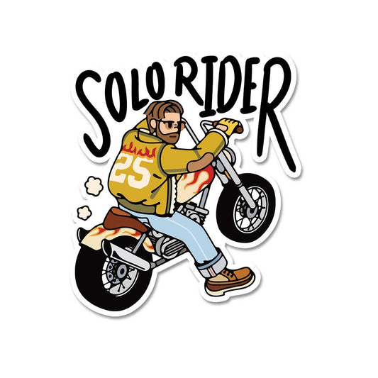 Solo Rider  Sticker